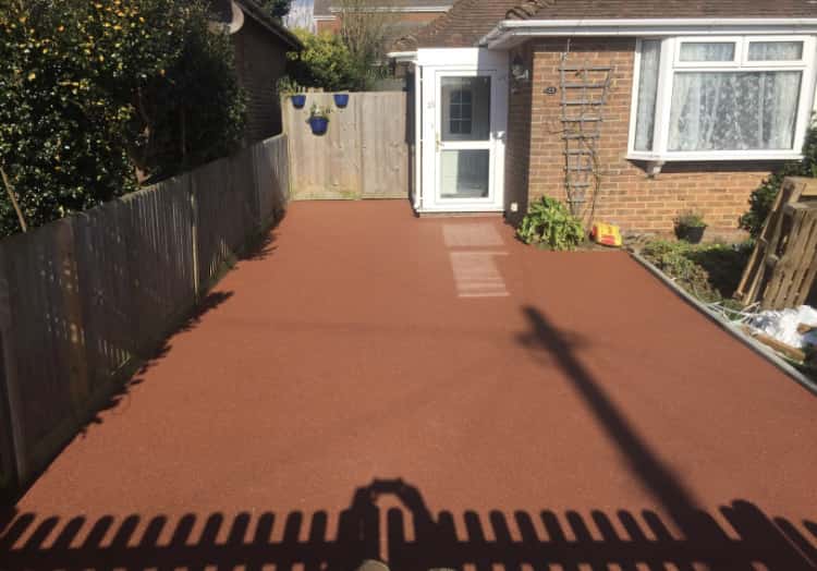 This is a photo of a resin driveway. This was installed by Resin drives Newcastle